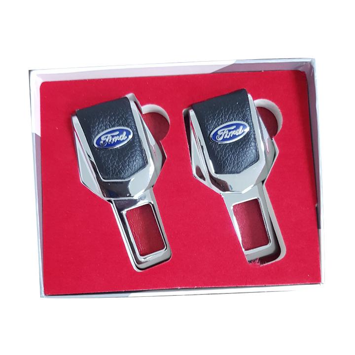 Set of 2 sets of car seat belt fasteners for FORD. cars