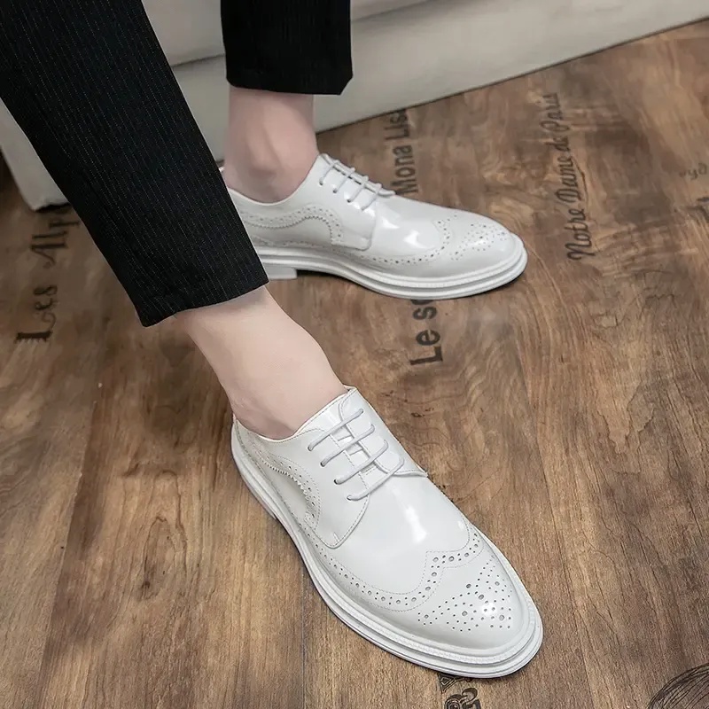 ⋚Giày Da Nam Đế Mềm Thời Trang Công Sở