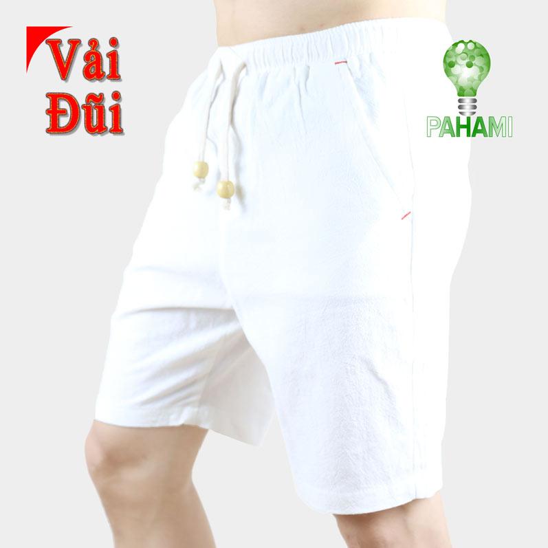 Quần đũi nam, quần short vải đũi, quần đùi vải đũi SQ501