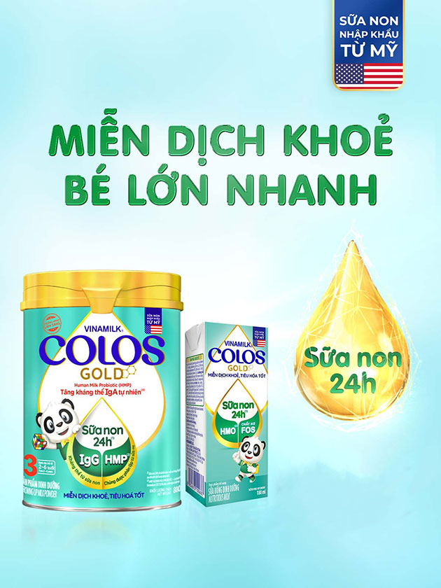 Sữa Vinamilk Colos Gold 1 350g