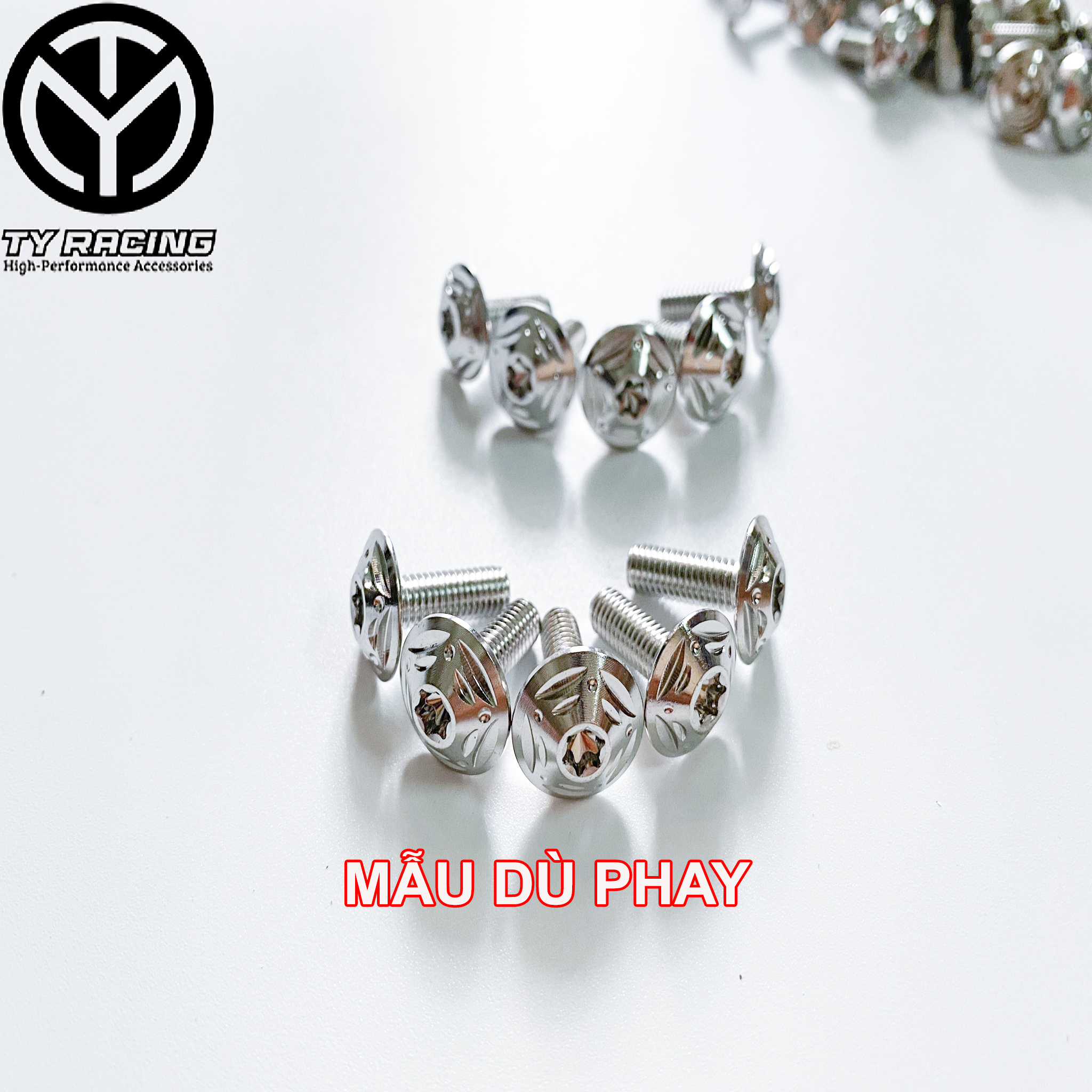 Ốc Salaya 5li15 Dù nhuyễn gắn dàn áo các dòng xe Chuẩn Inox 304 xịn - TY Racing