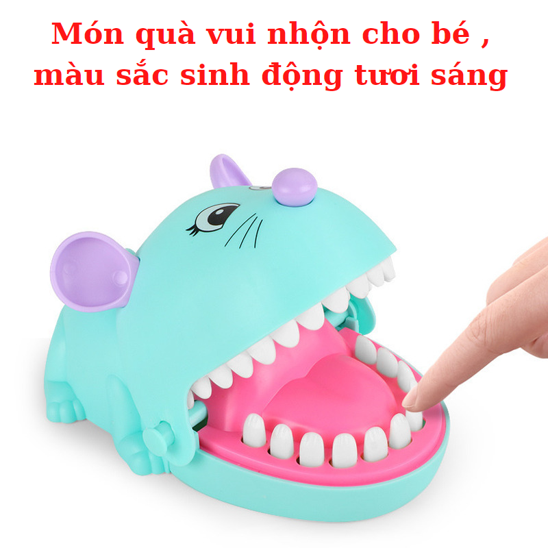 Đồ Chơi Khám Răng Vui Nhộn Chuột Nhắt Cắn Tay  Đồ Chơi Nhóm Cá Sấu Cắn Tay  Cá Mập Cắn Tay Dễ Thương Thông Minh Hấp Dẫn Cho Bé