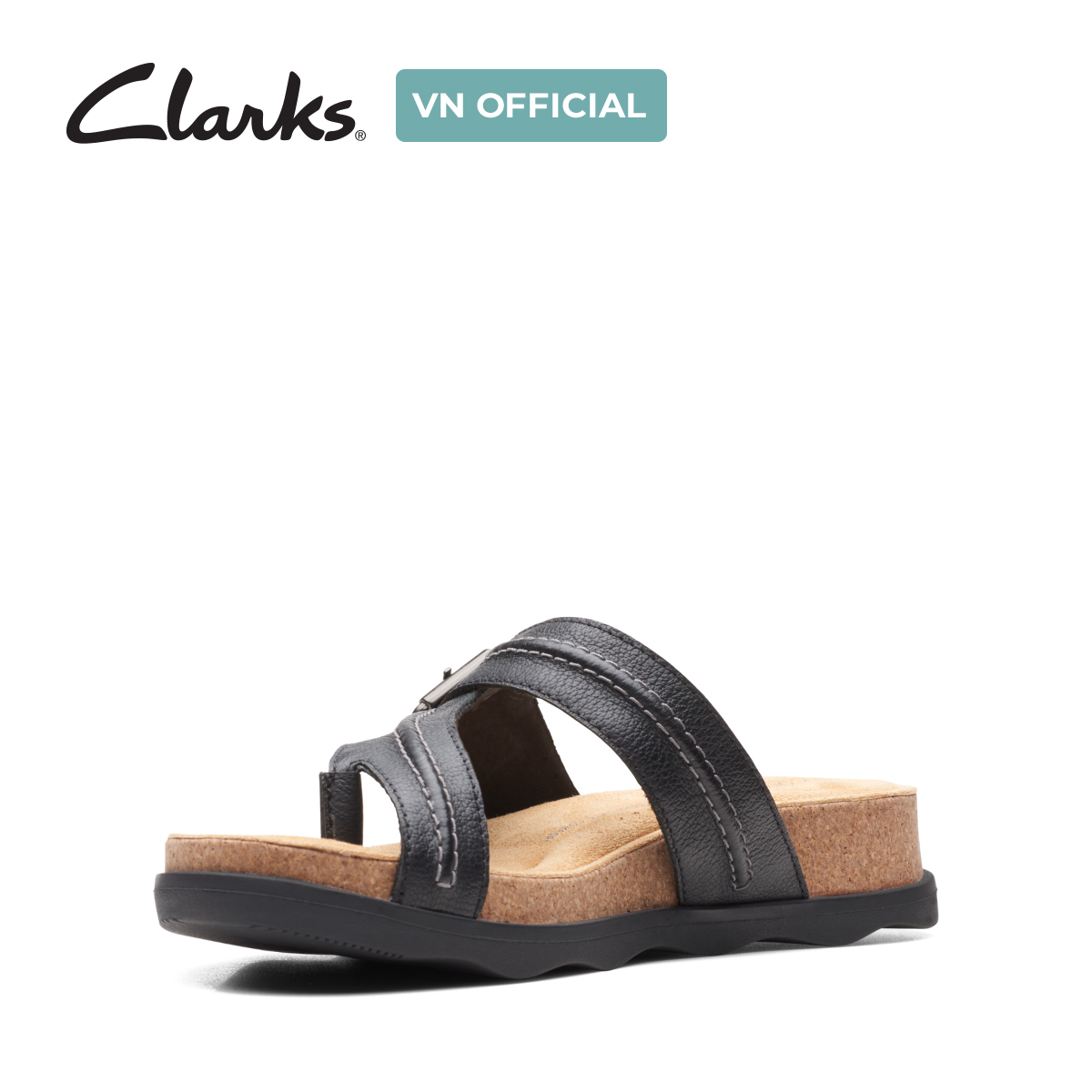 Dép Xỏ Ngón Da Nữ Clarks - Brynn Madi