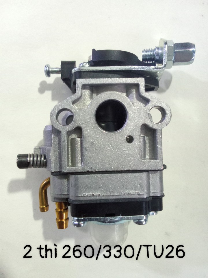 Bộ chế hòa khí / bình xăng con Máy Cắt Cỏ 2 thì 260/330/TU26