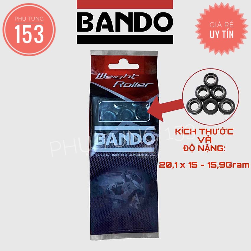 Bi Nồi Bando xe PCX / Vario / Spacy / SH.VN /... - Bi Nồi Bando - PHỤ TÙNG 153