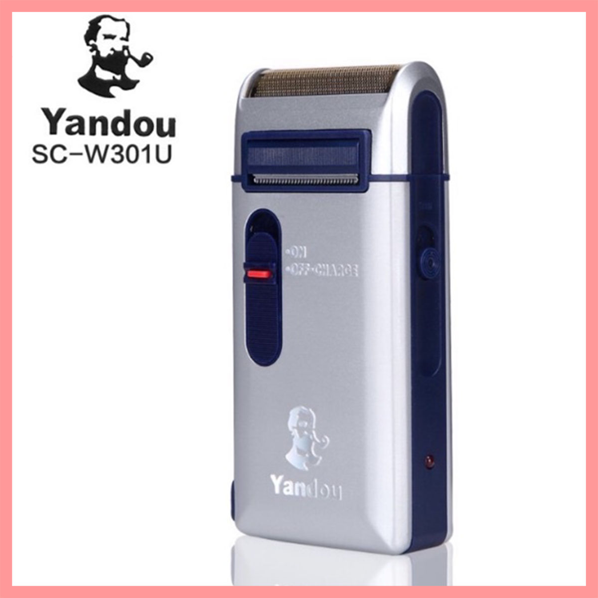 TRỌN BỘ SẢN PHẨM  MÁY CẠO RÂU ĐA NĂNG, SIÊU BỀN YANDOU SC-W301U DC01 - An