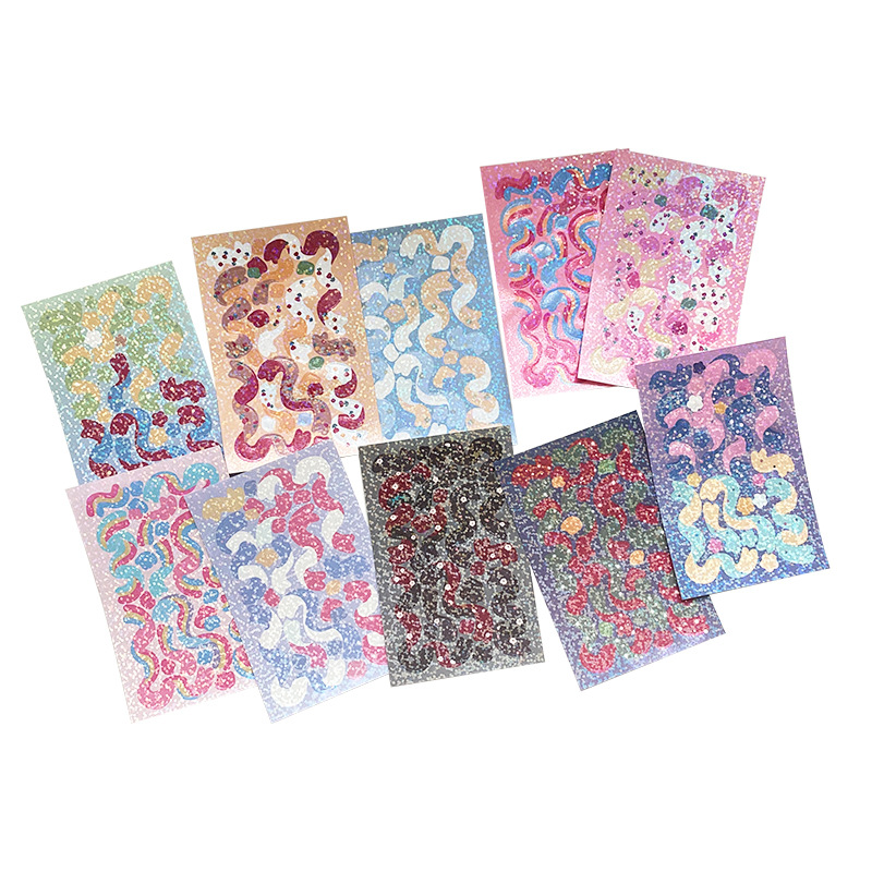 Sticker Xoắn Trang Trí Sổ/ Toploader