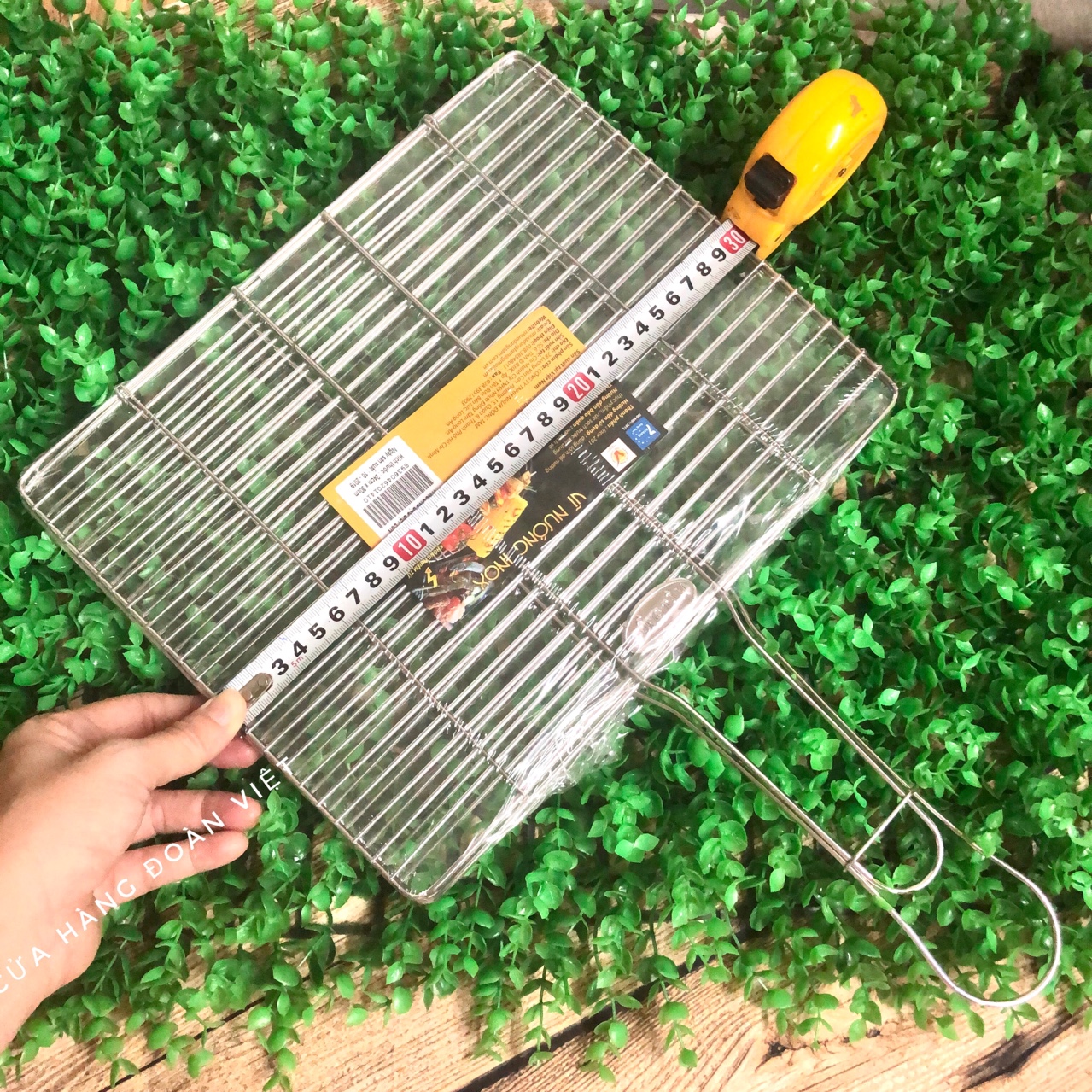 Vĩ Nướng Inox Dày Không Rỉ Sét Nhiều Size - Có vỉ Lớn