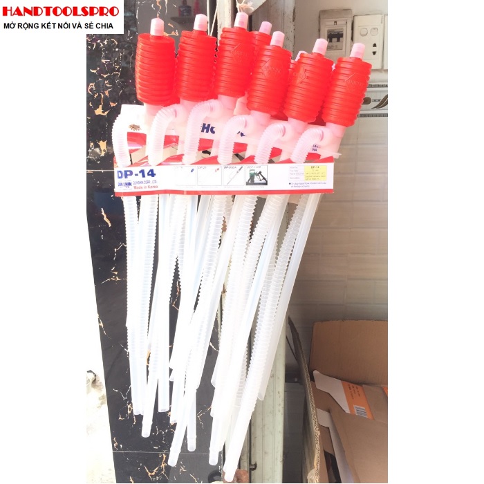 Bơm tay hóa chất, thực phẩm Hàn Quốc DUKSHIN DP-14