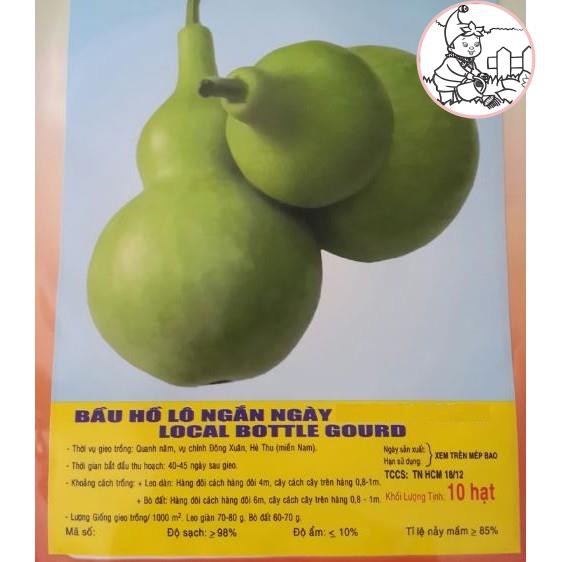 HẠT BẦU HỒ LÔ - GÓI 10 HẠT