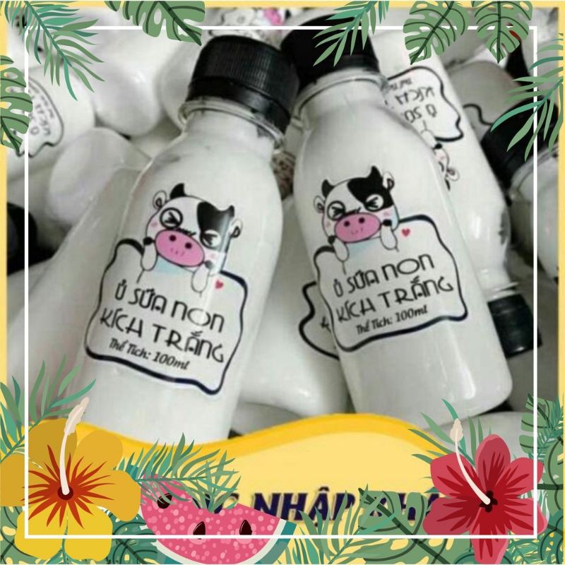 Ủ trắng sữa non bò 100ml