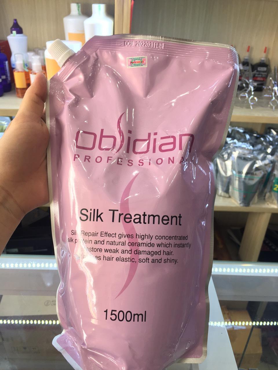 Obsidian Super Smooth Dry Damaged Hair Repairing Oil 1500ml