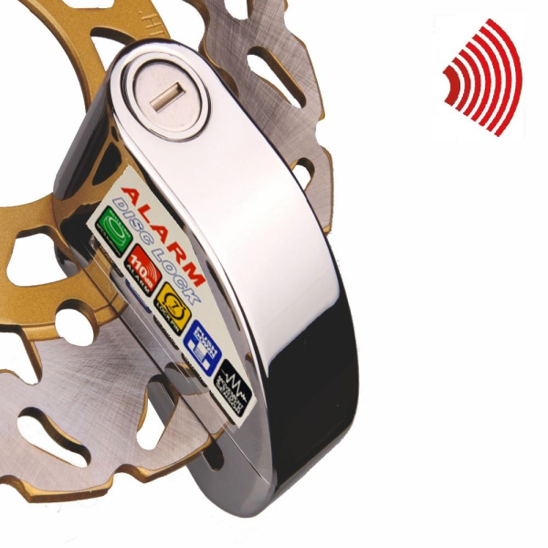 Khóa đĩa có báo động âm thanh chống trộm Alarm Disc Lock NC303( Trắng)[LK]