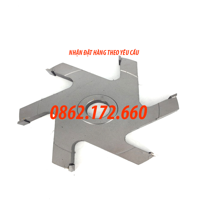 [HCM]MŨI PHAY TUPY THẲNG 6 CÁNH CAO 20MM PHI 200