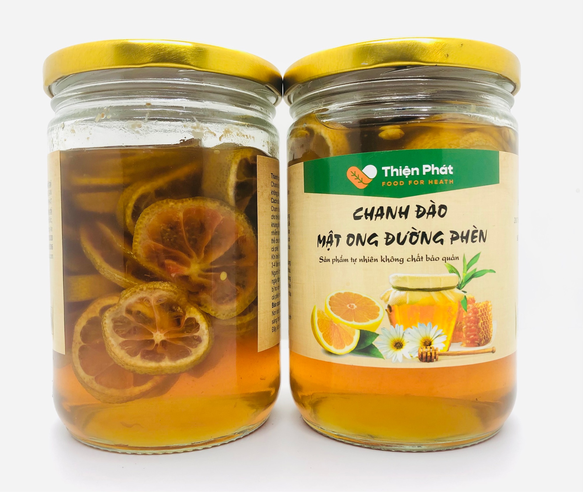 [HCM]Chanh Đào Ngâm Mật Ong Đường Phèn