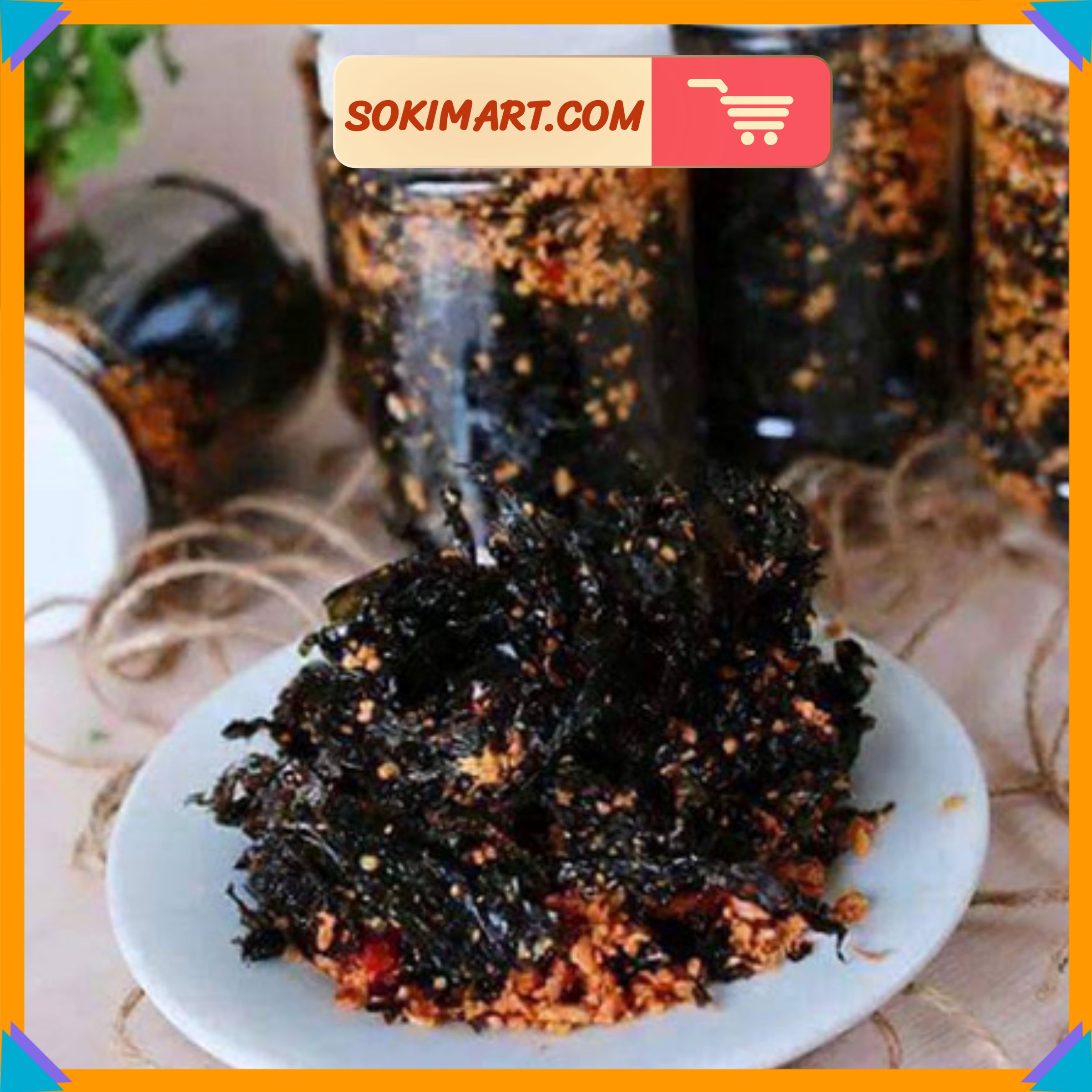 Rong biển cháy tỏi - 200g