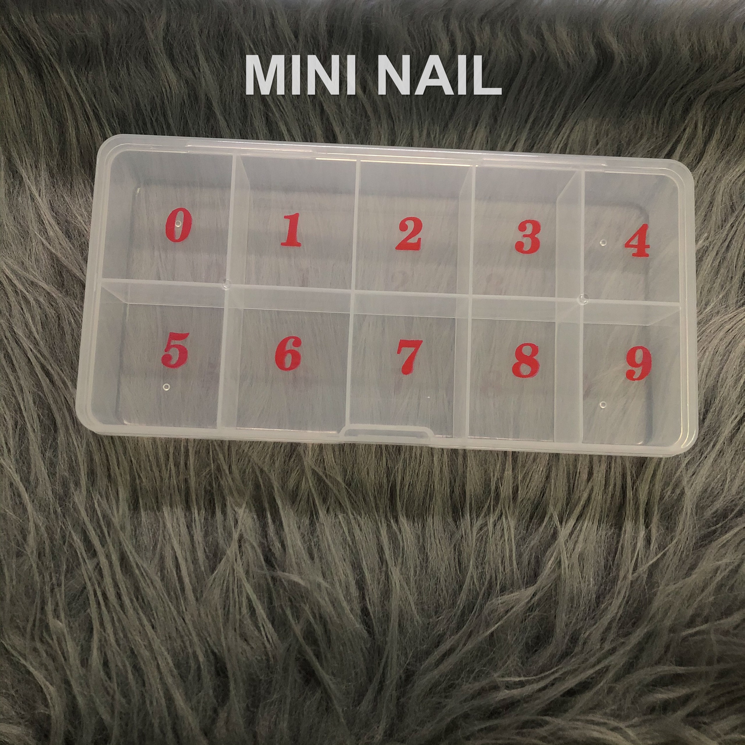 Hộp đựng móng giả, phụ kiện nail