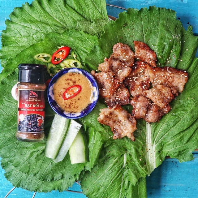 COMBO: Hạt Dổi xay (25g) + Hạt Dổi-Mắc Khén Doispice (25g)