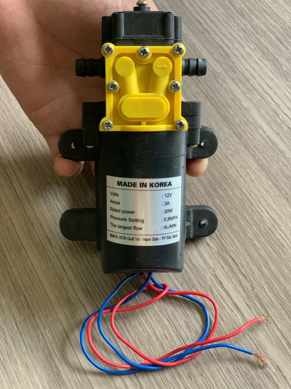 [HCM]Bơm phun sương 12v