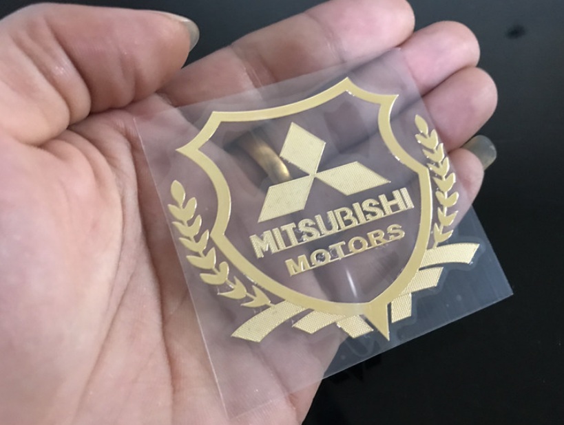 [HCM]Bộ 2 Logo Decal 3D dán xe ô tô (KIA)