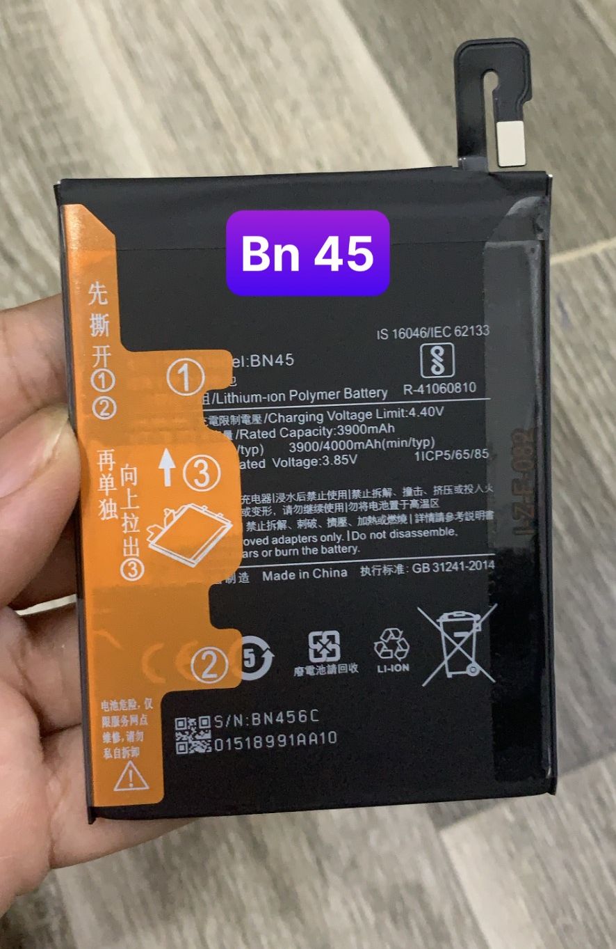 Pin xiaomi BN45 (redmi note 5 pro) xịn có bh