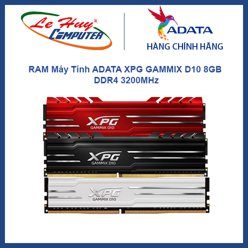 RAM ADATA XPG GAMMIX D10 8GB (1x8GB) DDR4 3200MHz