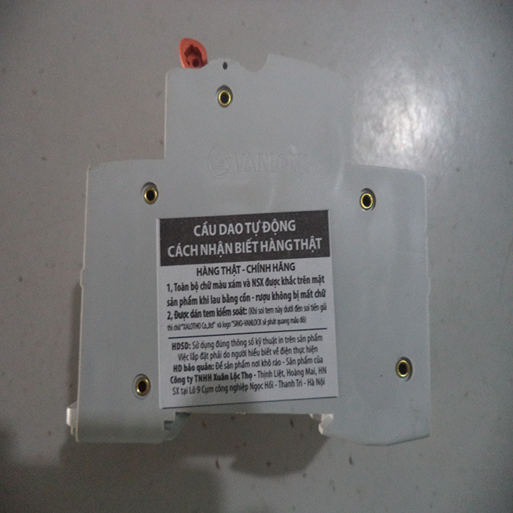 Cầu dao tự động aptomat 3 pha Sino 6A,!0A,16A,63A (aptomat 3 cực)