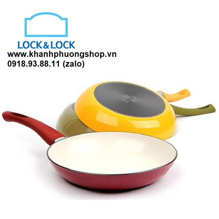 [HCM]chảo sứ ceramic lock&lock - chảo sứ ceramic
