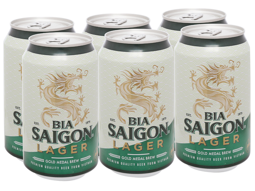 bia Sài Gòn Lager 330ml(thùng 24 lon)