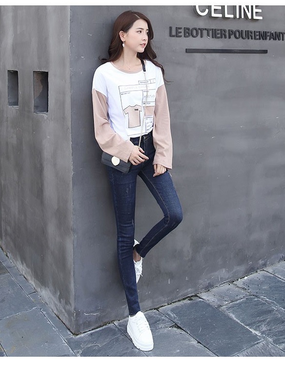 Quần jean nữ DÀI CÀO XƯỚC NHẸ  1032.30