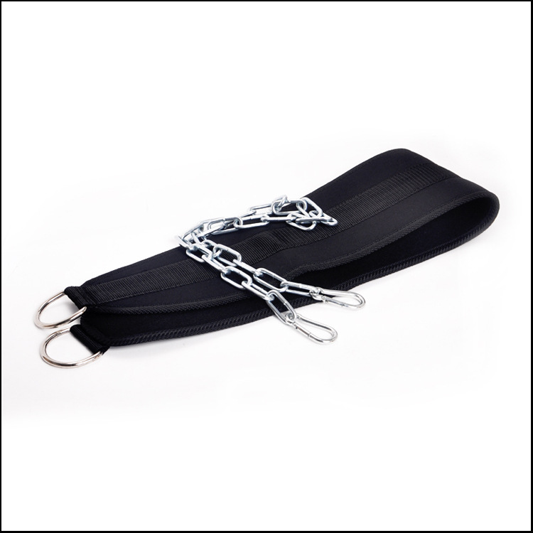 Đai Lưng Có Xích Móc Tạ Dip Belt, Đai Đeo Tạ