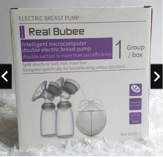 Máy hút sữa Mẹ điện đôi Real Bubee U1520