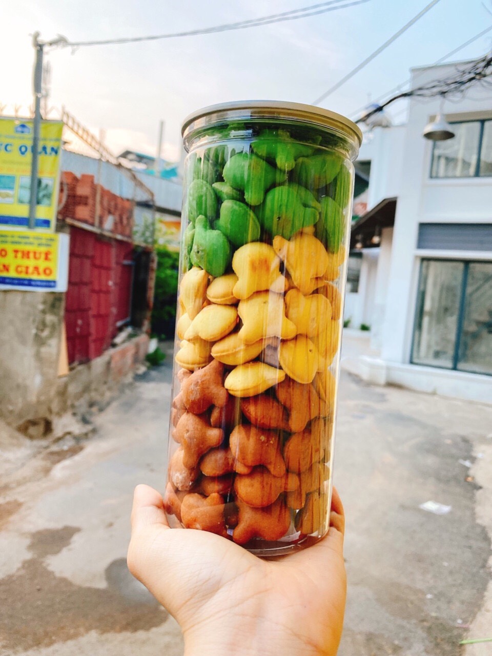 BÁNH GẤU NHÂN KEM MIX 3 VỊ