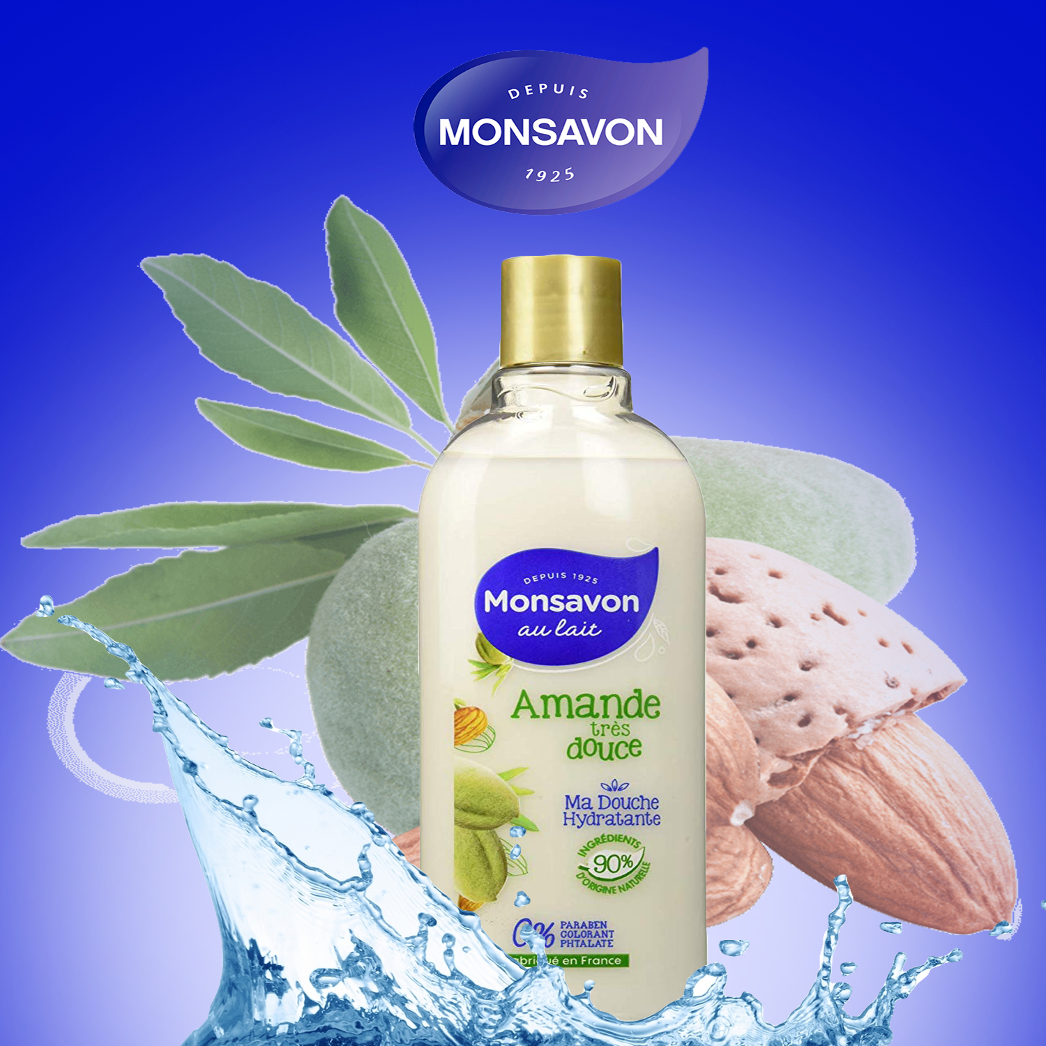 Sữa tắm MONSAVON ( hàng Pháp )-300ml