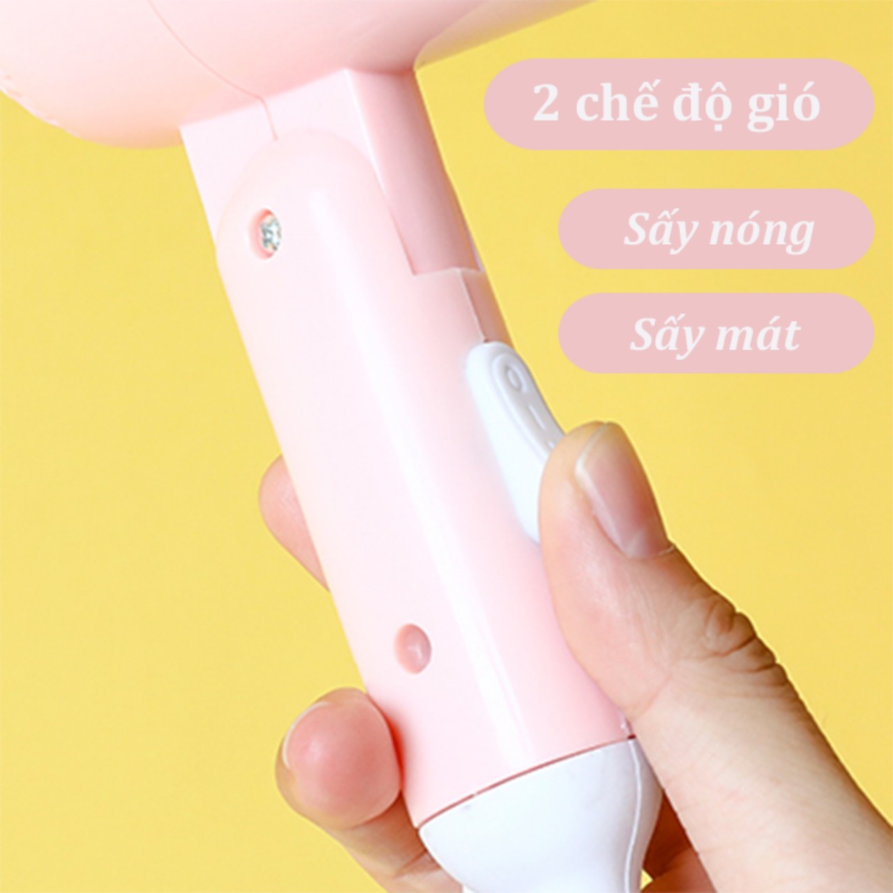 MÁY SẤY TÓC MINI TIỆN ÍCH GẤP GỌN HÌNH THÚ