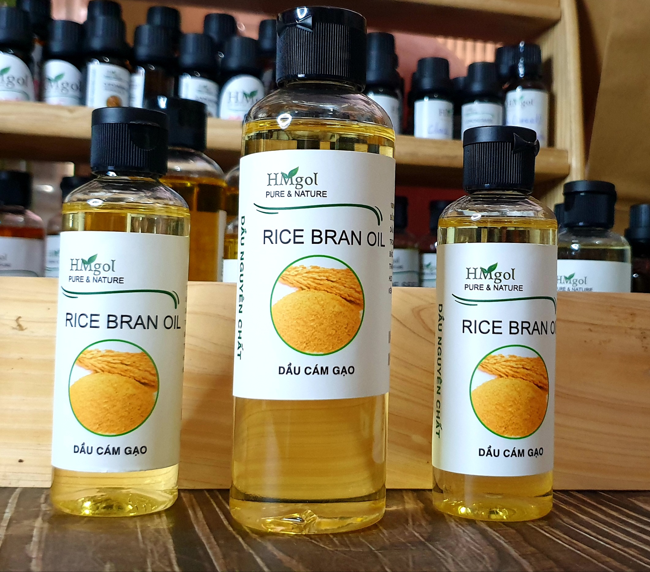 DẦU CÁM GẠO NGUYÊN CHẤT (RICE BRAN OIL) 100ML