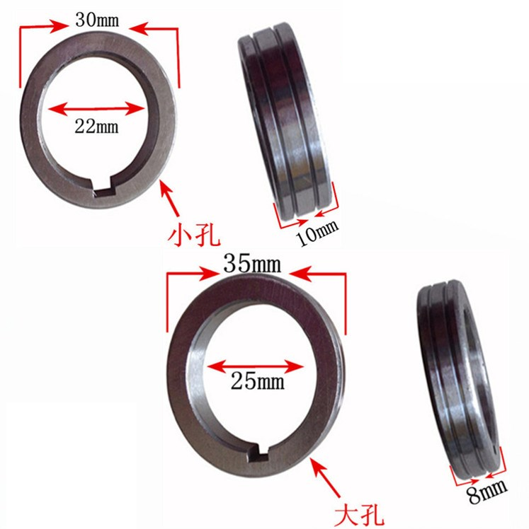 Bánh xe tải dây máy hàn mig Binzel ( 35*25*8)