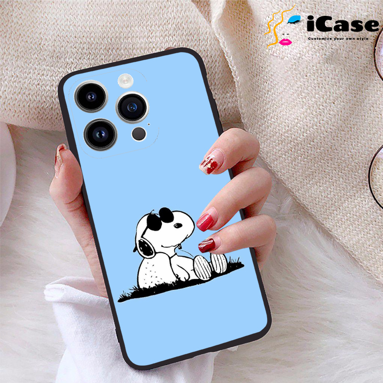 Ốp lưng iphone 14 pro viền dẻo tpu bst snopy