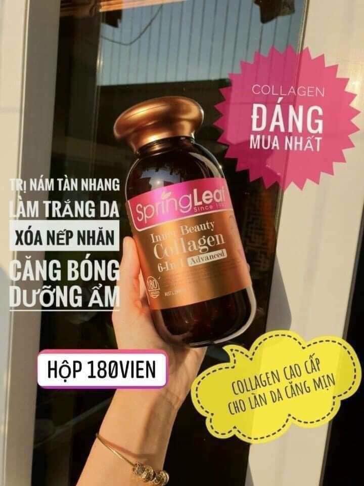 [Siêu Sale] [Chính hãng] Collagen 6in1 Spring Leaf ÚC