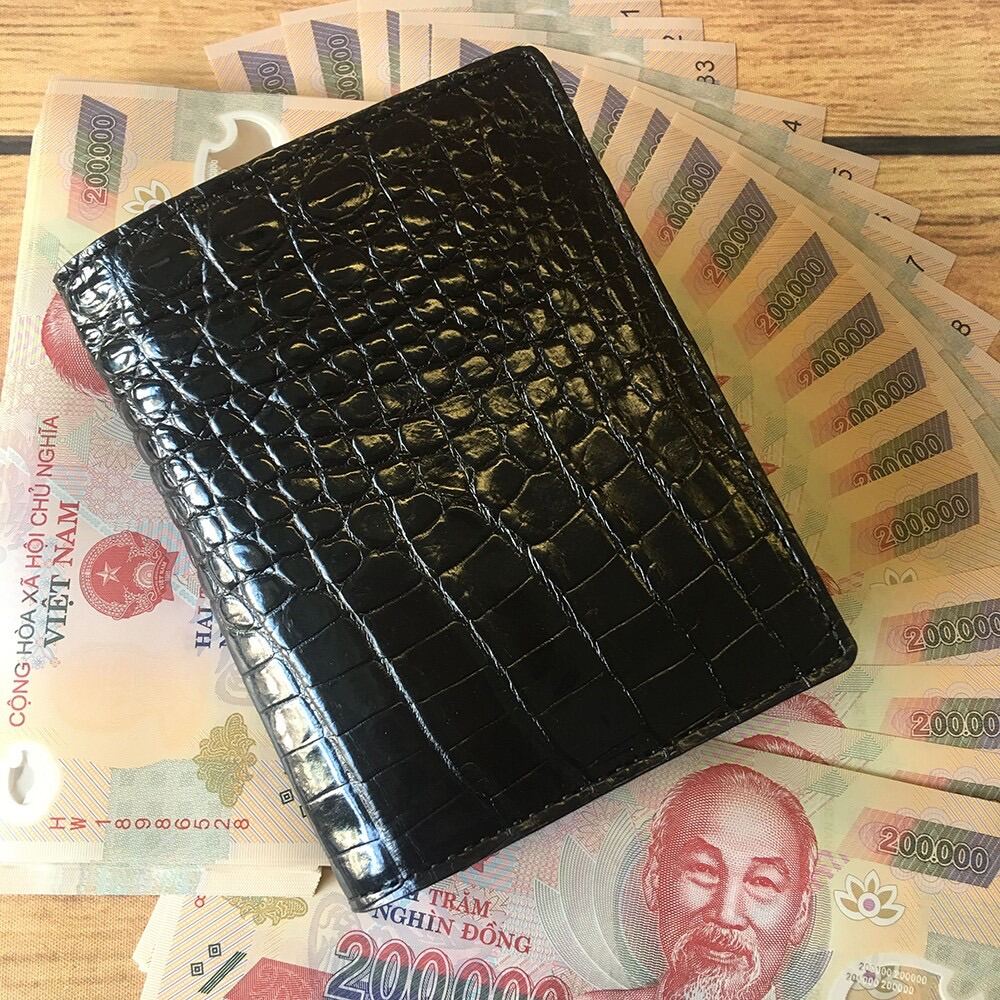 Ví Nam Da Cá Sấu Ví Đứng VS02.