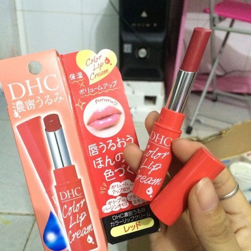 Son dưỡng môi DHC màu đỏ 1.5g