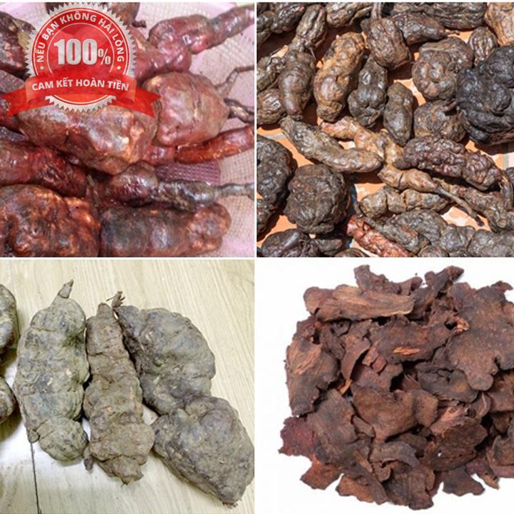 Hà thủ ô đỏ ( Hà thủ ô khô chưa chế)