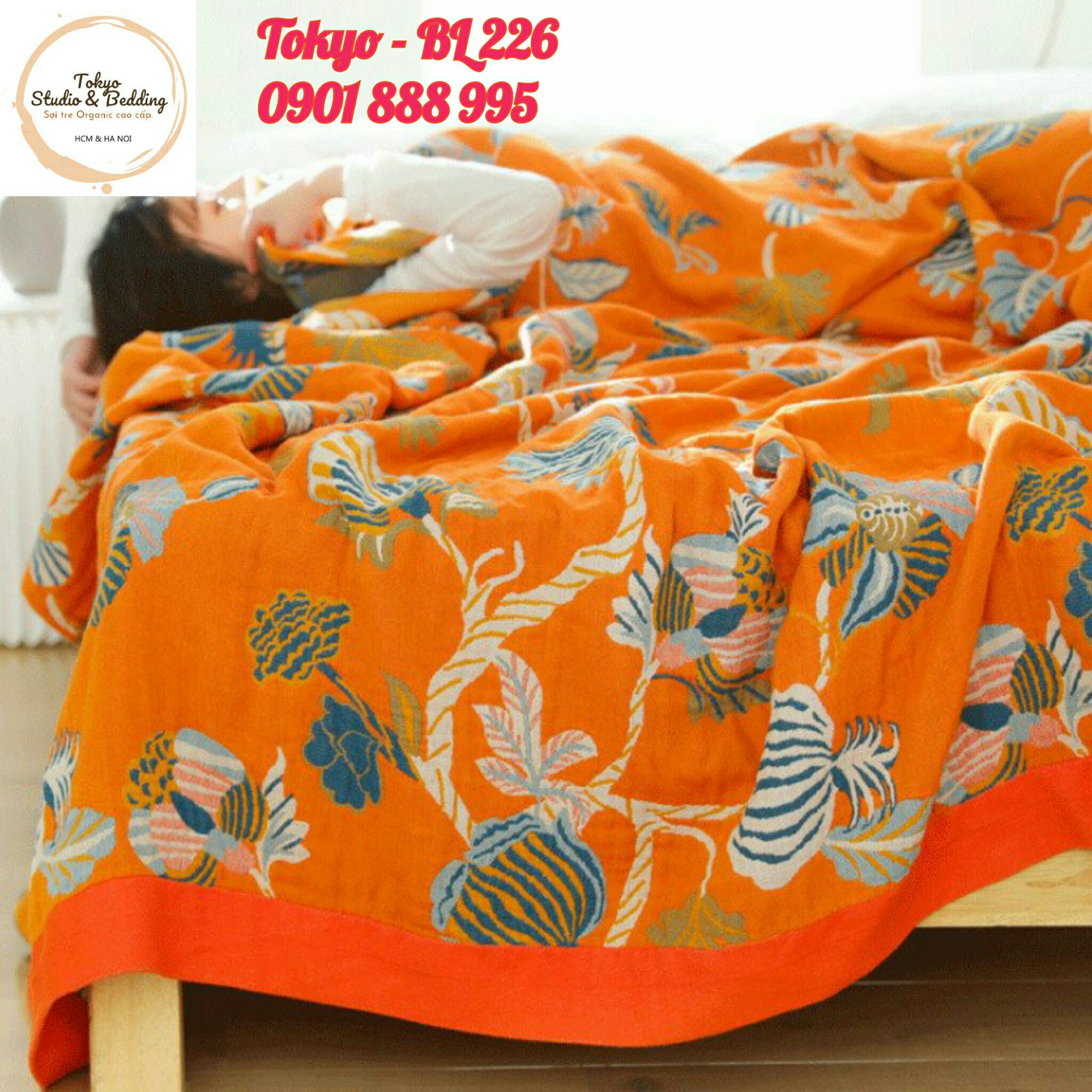 (1)TH Chăn Xô Organic Cotton Dòng Cao Cấp