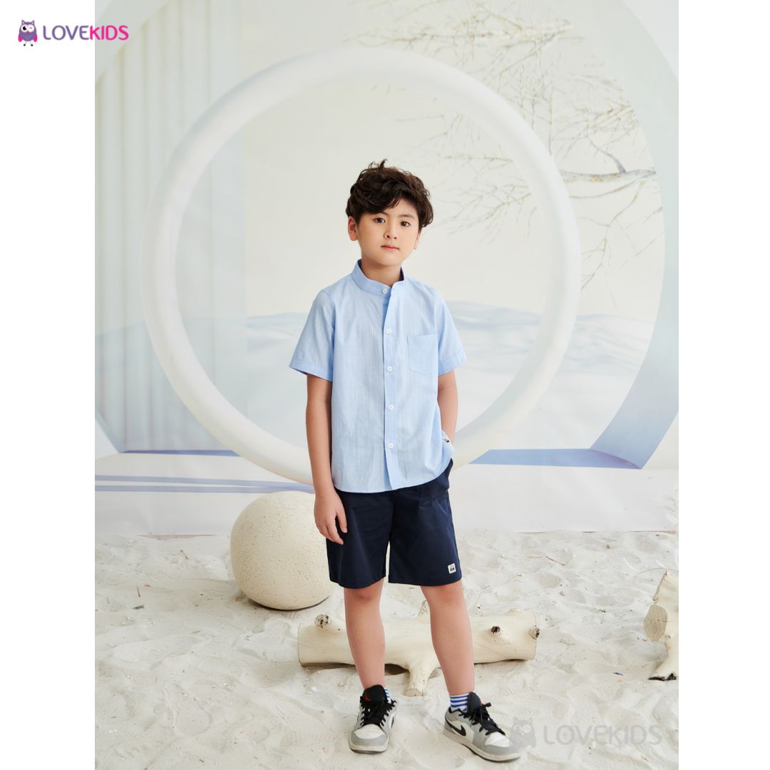 Quần short khaki bé trai - Lovekids