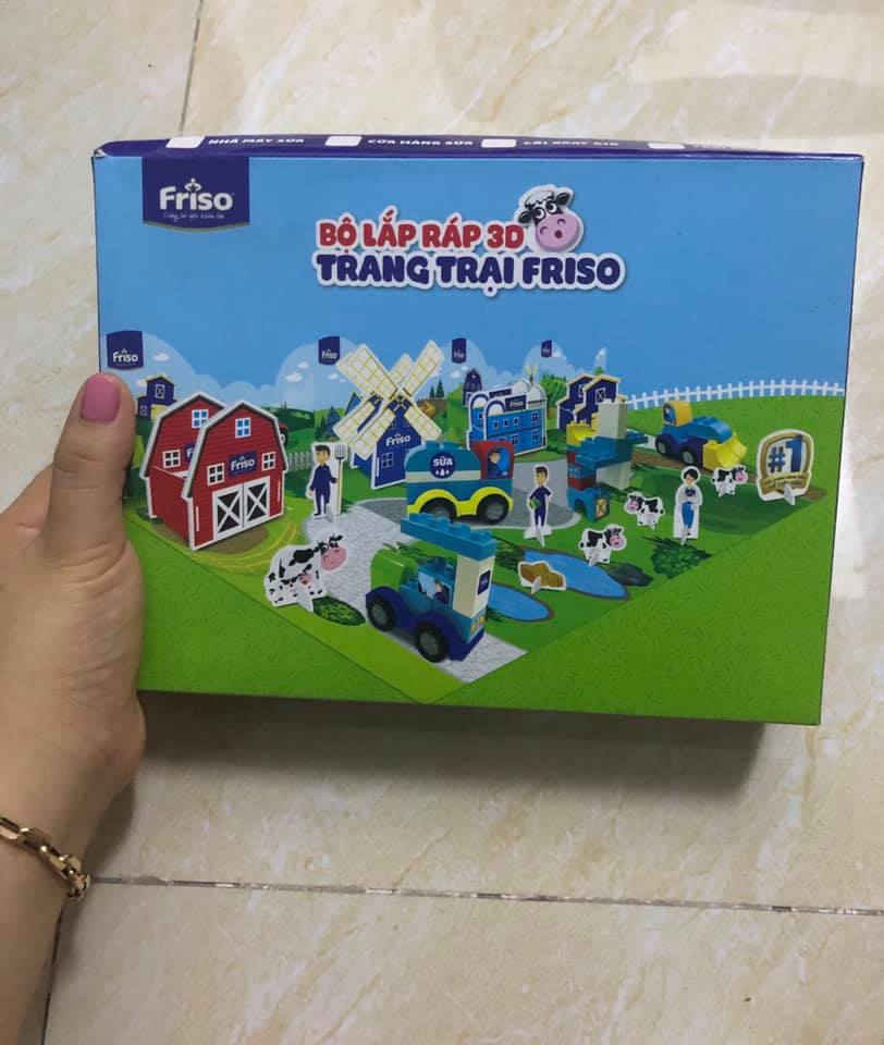 Bộ lắp ráp 3D Trang trại Friso
