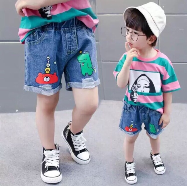 [SIÊU HOT] 💥 QUẦN ĐÙI BÒ 💥 CHO BÉ TRAI, BÉ GÁI QATE840