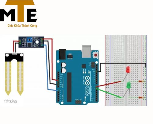 Mạch cảm biến độ ẩm đất - Module arduino