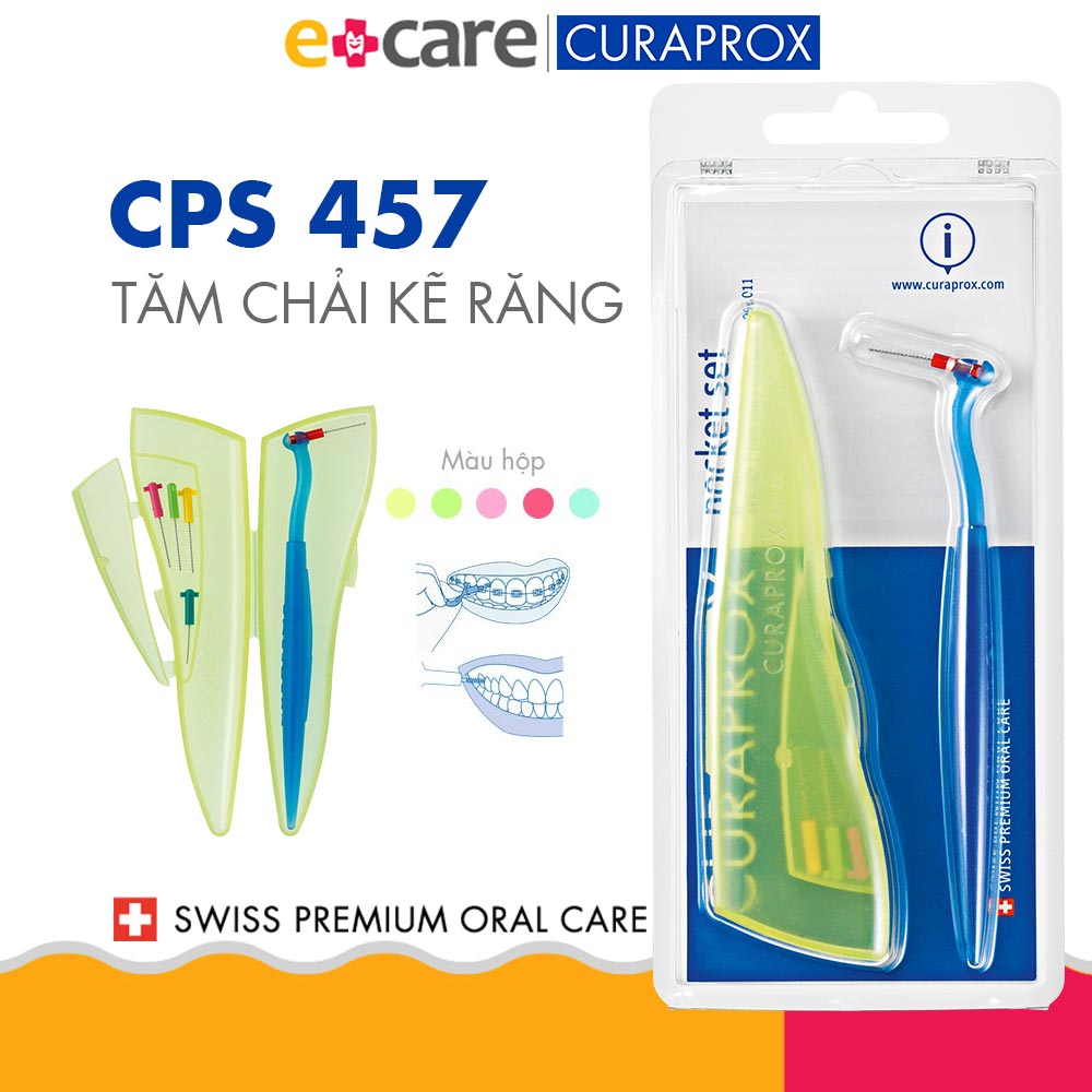 Hộp Tăm Kẽ Răng CURAPROX CPS 457 Pocket Set 5 size
