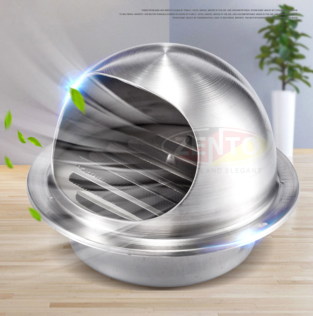 Chụp thông hơi Vent Cap inox304 VT100-304