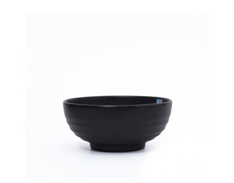 [HCM]Tô Nhựa Melamine Tròn Đen Nhám